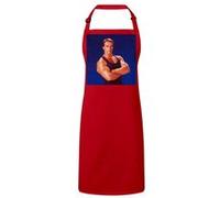 Fabulous Tablier Cuisine Premium Rouge Arnold Schwarzenegger Jeune Rouge G