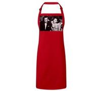Fabulous Tablier Cuisine Premium Rouge Ava Gardner et Frank Sinatra Acteurs 3 Rouge G