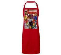 Fabulous Tablier Cuisine Premium Rouge Avengers Marvel Couverture Rouge G