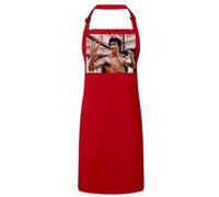 Fabulous Tablier Cuisine Premium Rouge Bruce Lee La Fureur Du Dragon Rouge G