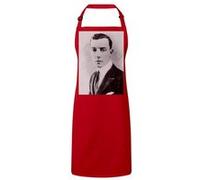 Fabulous Tablier Cuisine Premium Rouge Buster Keaton Acteur Hollywood Rouge G