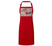 Fabulous Tablier Cuisine Premium Rouge Carte De Ptolemée Rouge G