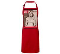 Fabulous Tablier Cuisine Premium Rouge Couverture de Magasine Life Marilyn Monroe 1952 Rouge G