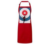Fabulous Tablier Cuisine Premium Rouge Curling Jeux Olympiques Hiver Rouge G