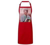 Fabulous Tablier Cuisine Premium Rouge Doris Day Actrice 2 Rouge G