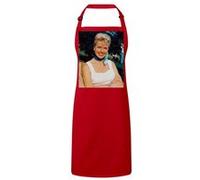 Fabulous Tablier Cuisine Premium Rouge Doris Day Actrice 4 Rouge G
