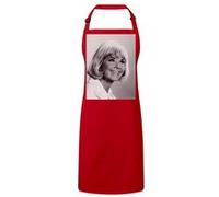 Fabulous Tablier Cuisine Premium Rouge Doris Day Actrice 6 Rouge G