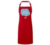 Fabulous Tablier Cuisine Premium Rouge Enfin Les Vacances Rouge G