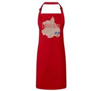 Fabulous Tablier Cuisine Premium Rouge Eure et Loir carte ancienne Rouge G