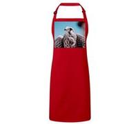 Fabulous Tablier Cuisine Premium Rouge Faucon Oiseau Predateur Rouge G
