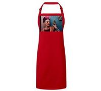 Fabulous Tablier Cuisine Premium Rouge Frida Kahlo Artiste 3 Rouge G