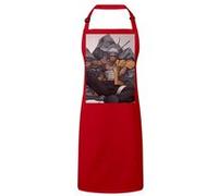 Fabulous Tablier Cuisine Premium Rouge Full Metal Alchemist Scar Rouge G