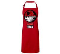 Fabulous Tablier Cuisine Premium Rouge Game of Geek Poke Death Star Rouge G
