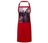 Fabulous Tablier Cuisine Premium Rouge Georges Harrison The Beatles Rouge G