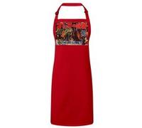 Fabulous Tablier Cuisine Premium Rouge Godzilla Raids Again / Cinéma Vintage Rouge G