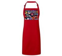 Fabulous Tablier Cuisine Premium Rouge Goldorak Mazinger Z Mecha Rouge G