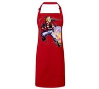 Fabulous Tablier Cuisine Premium Rouge Gotenks Attaque Ki Dragon Ball Z Fusion Rouge G