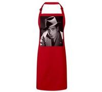 Fabulous Tablier Cuisine Premium Rouge Humphrey Bogart Acteur 2 Rouge G