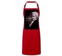 Fabulous Tablier Cuisine Premium Rouge Je Cherche Les Notes Qui S'aiment Mozart Rouge G