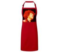 Fabulous Tablier Cuisine Premium Rouge Jimi Hendrix Electric Ladyland Rouge G