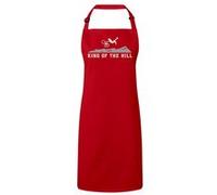 Fabulous Tablier Cuisine Premium Rouge King of the Hill Rouge G