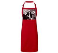 Fabulous Tablier Cuisine Premium Rouge Kurt Cobain Ange Nirvana Rouge G