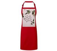 Fabulous Tablier Cuisine Premium Rouge la Beauté n'a Pas d'Âge Rouge G
