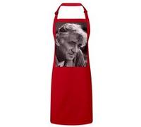 Fabulous Tablier Cuisine Premium Rouge Leonard Bernstein Compositeur Chef d'Orchestre Rouge G