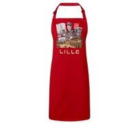 Fabulous Tablier Cuisine Premium Rouge Lille Collage Rouge G