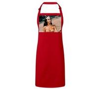 Fabulous Tablier Cuisine Premium Rouge Lynda Carter Wonderwoman Miss World Rouge G