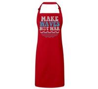 Fabulous Tablier Cuisine Premium Rouge Make Waves Not War Rouge G