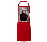 Fabulous Tablier Cuisine Premium Rouge Marilyn Monroe Actrice 1 Rouge G