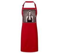 Fabulous Tablier Cuisine Premium Rouge Marilyn Monroe Actrice 10 Rouge G