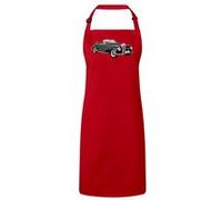 Fabulous Tablier Cuisine Premium Rouge Mercedes Décapotable Vert Foncé Vintage Rouge G