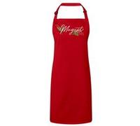 Fabulous Tablier Cuisine Premium Rouge Muguet Minimaliste Rouge G