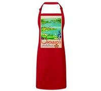Fabulous Tablier Cuisine Premium Rouge Ontario Canada America Lac Affiche Vintage Rouge G