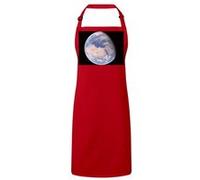 Fabulous Tablier Cuisine Premium Rouge Planete Terre Vue Afrique Du Nord Europe Rouge G