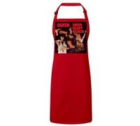 Fabulous Tablier Cuisine Premium Rouge Queen Freddie Mercury Sheer Hear Attack Rouge G