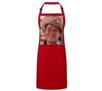 Fabulous Tablier Cuisine Premium Rouge Ronald Reagan President Etats Unis Rouge G