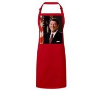 Fabulous Tablier Cuisine Premium Rouge Ronald Reagan President Portrait Rouge G