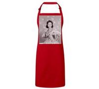 Fabulous Tablier Cuisine Premium Rouge Shirley Temple Actrice 2 Rouge G