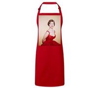 Fabulous Tablier Cuisine Premium Rouge Sophia Loren Actrice 8 Rouge G