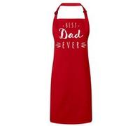 Fabulous Tablier Cuisine Premium Rouge The Best Dad Ever Rouge G