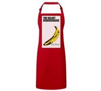 Fabulous Tablier Cuisine Premium Rouge The Velvet Underground Andy Warhol Rouge G