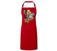 Fabulous Tablier Cuisine Premium Rouge Van Gogh collage moderne Rouge G