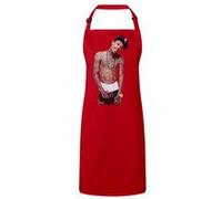 Fabulous Tablier Cuisine Premium Rouge Wiz Khalifa Us Hip Hop Rap Rouge G
