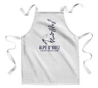 Fabulous Tablier Enfant Cuisine Alpe d'Huez Climb - Qualité Premium 100% Coton Blanc G