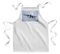 Fabulous Tablier Enfant Cuisine Avion de Chasse Militaire Bombe - Qualité Premium 100% Coton Blanc G