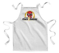 Fabulous Tablier Enfant Cuisine Futur Power Rangers - Qualité Premium 100% Coton Blanc G