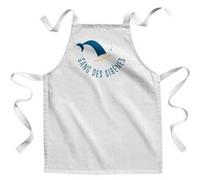 Fabulous Tablier Enfant Cuisine Gang des Sirènes - Qualité Premium 100% Coton Blanc G